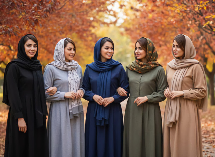 پیراهن مانتویی مخمل کبریتی زنانه