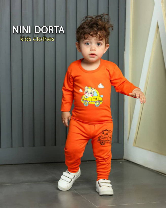 بلوز شلوار سوپر پنبه نوزادی